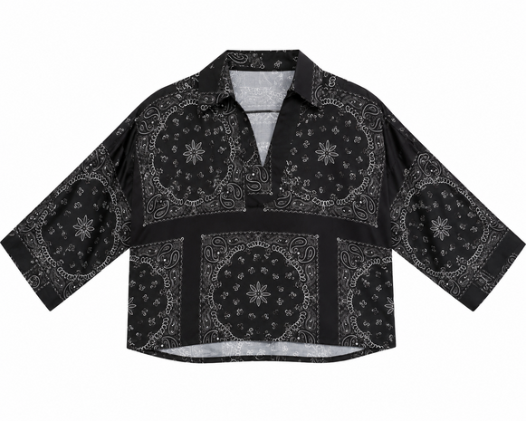 Bandana silk black