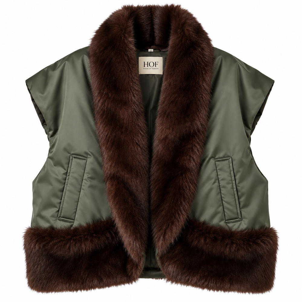 GILETTE PELLE ARMY