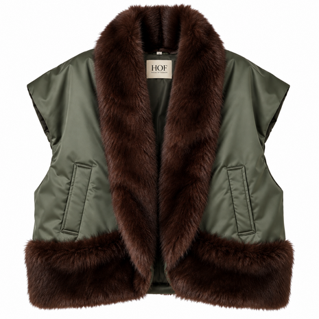 GILETTE PELLE ARMY