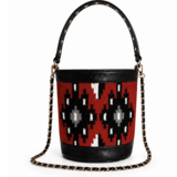 BOLSO SELAIA ROJO Y NEGRO