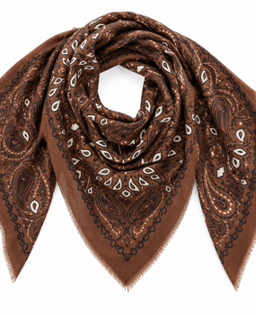 Big Bandana Choco scarf