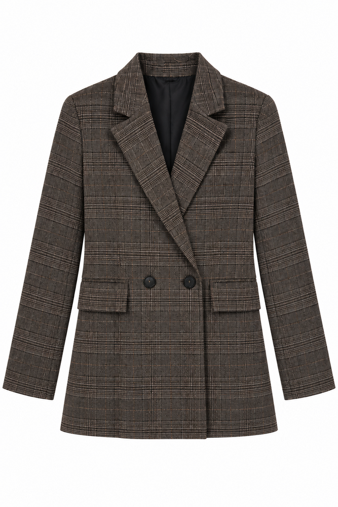Check blazer