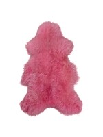 Van Buren sinds 1861 Peau de mouton Texel teinte- Fuchsia