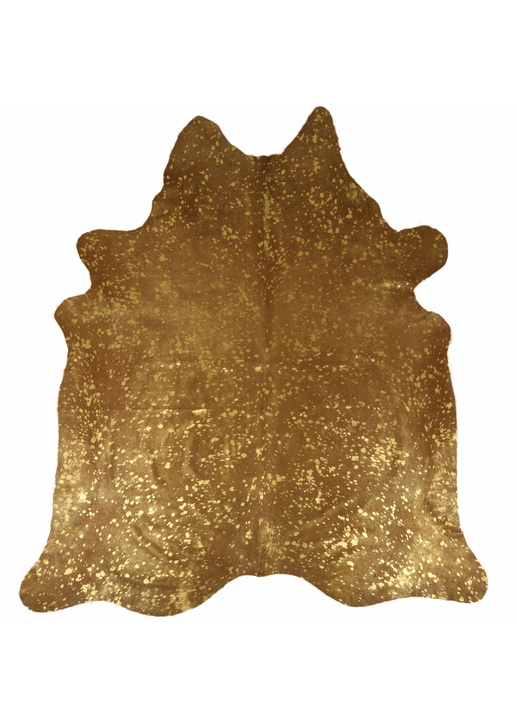 Van Buren sinds 1861 Cowhide - Spotted Metallic Gold