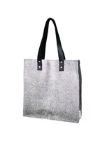 Van Buren sinds 1861 Peau de vache Shopper - Gray