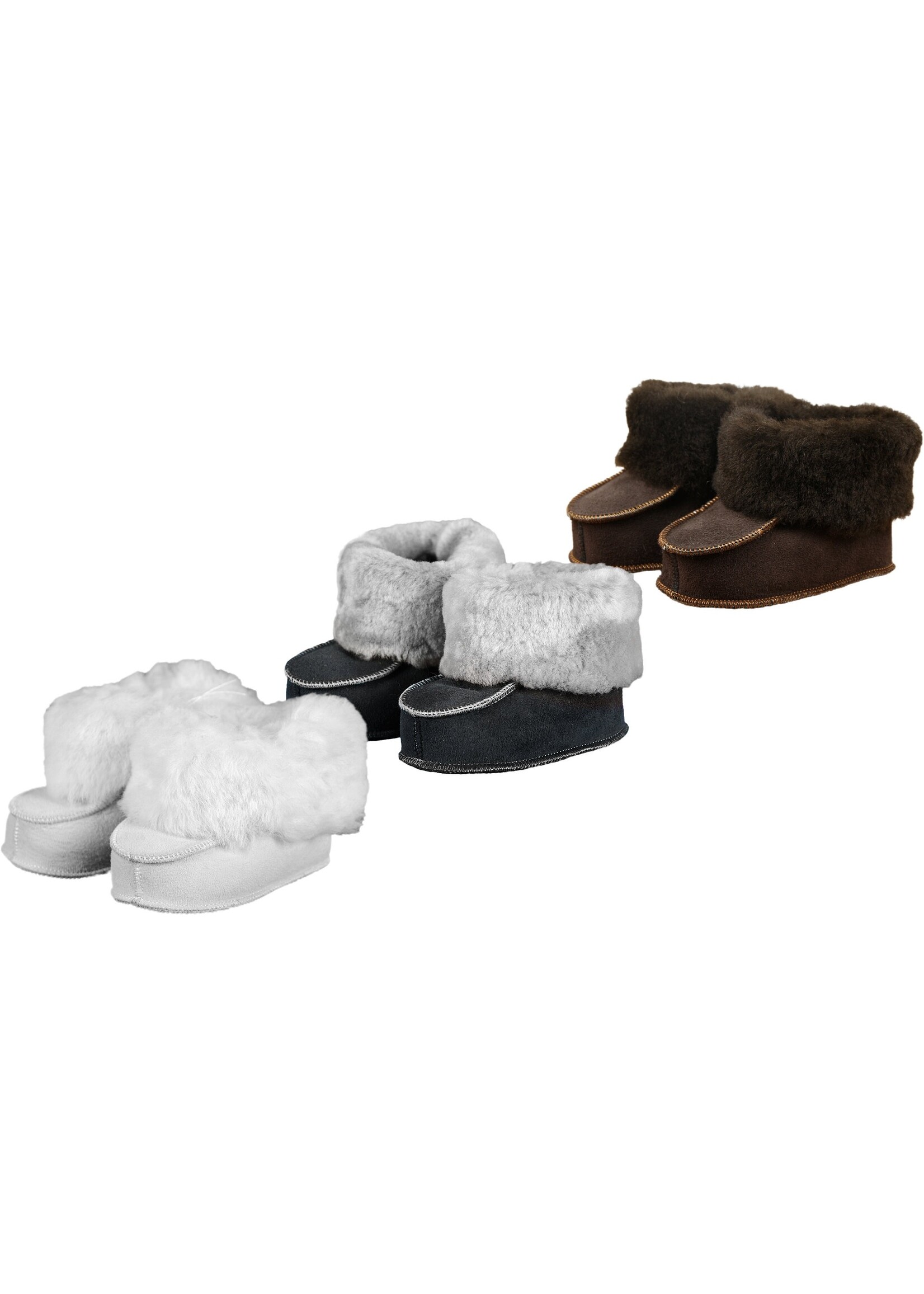 Van Buren sinds 1861 Baby Slippers - Available in Three Colours