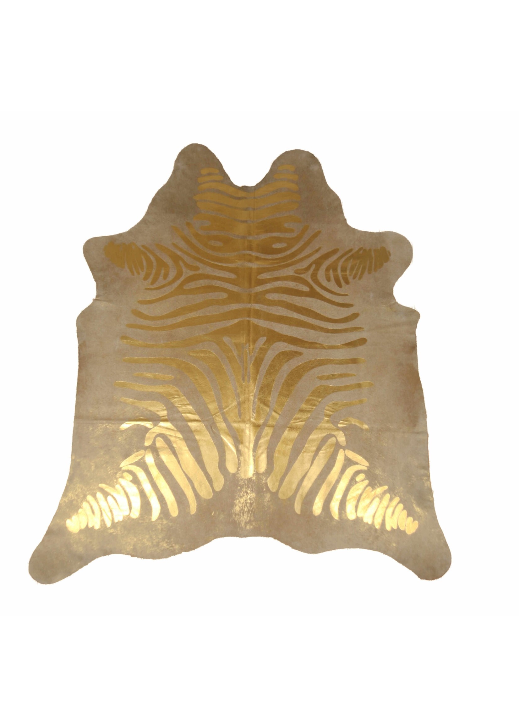 Van Buren sinds 1861 Cowhide- Zebra - Gold