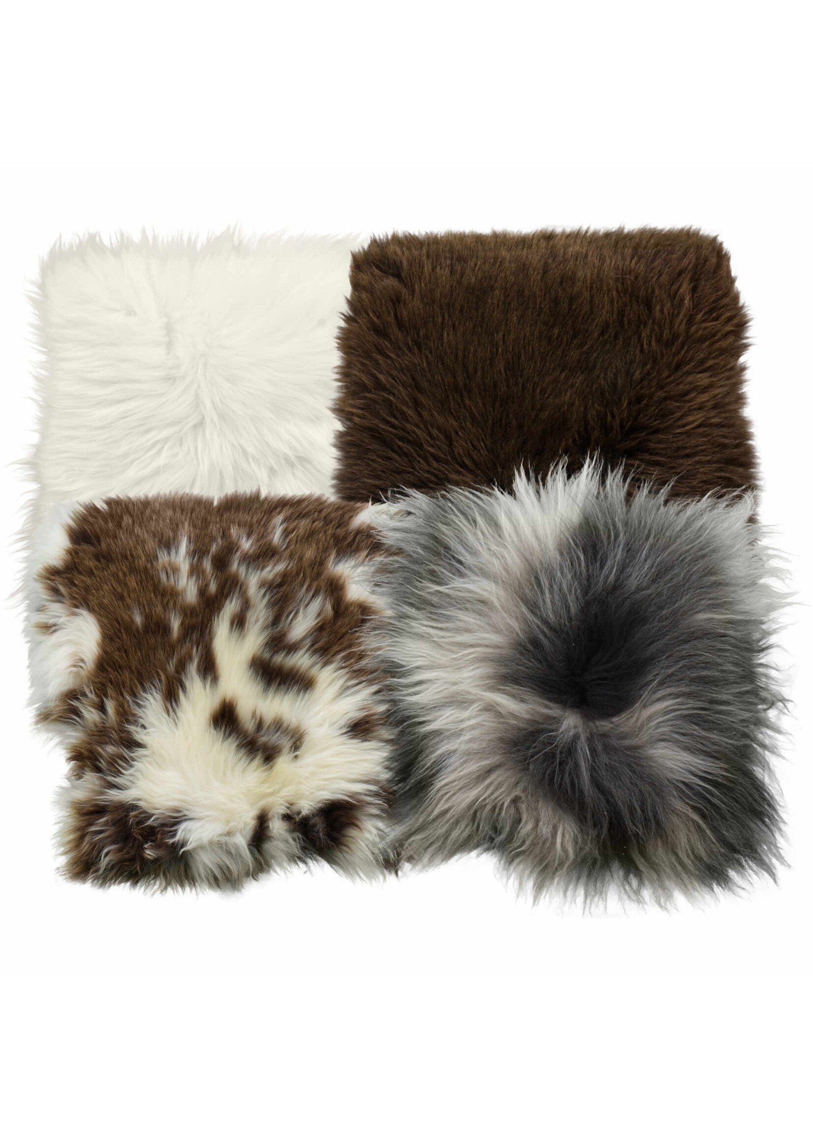 Van Buren sinds 1861 Coussin de chaise en Peau de mouton de Texelan