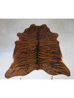 Van Buren sinds 1861 Uniquely Photografed Printed Cowhide | Tiger Print | no. MTLC-17