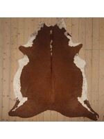 Van Buren sinds 1861 Uniquely Photografed Red & White Cowhide | RB-015