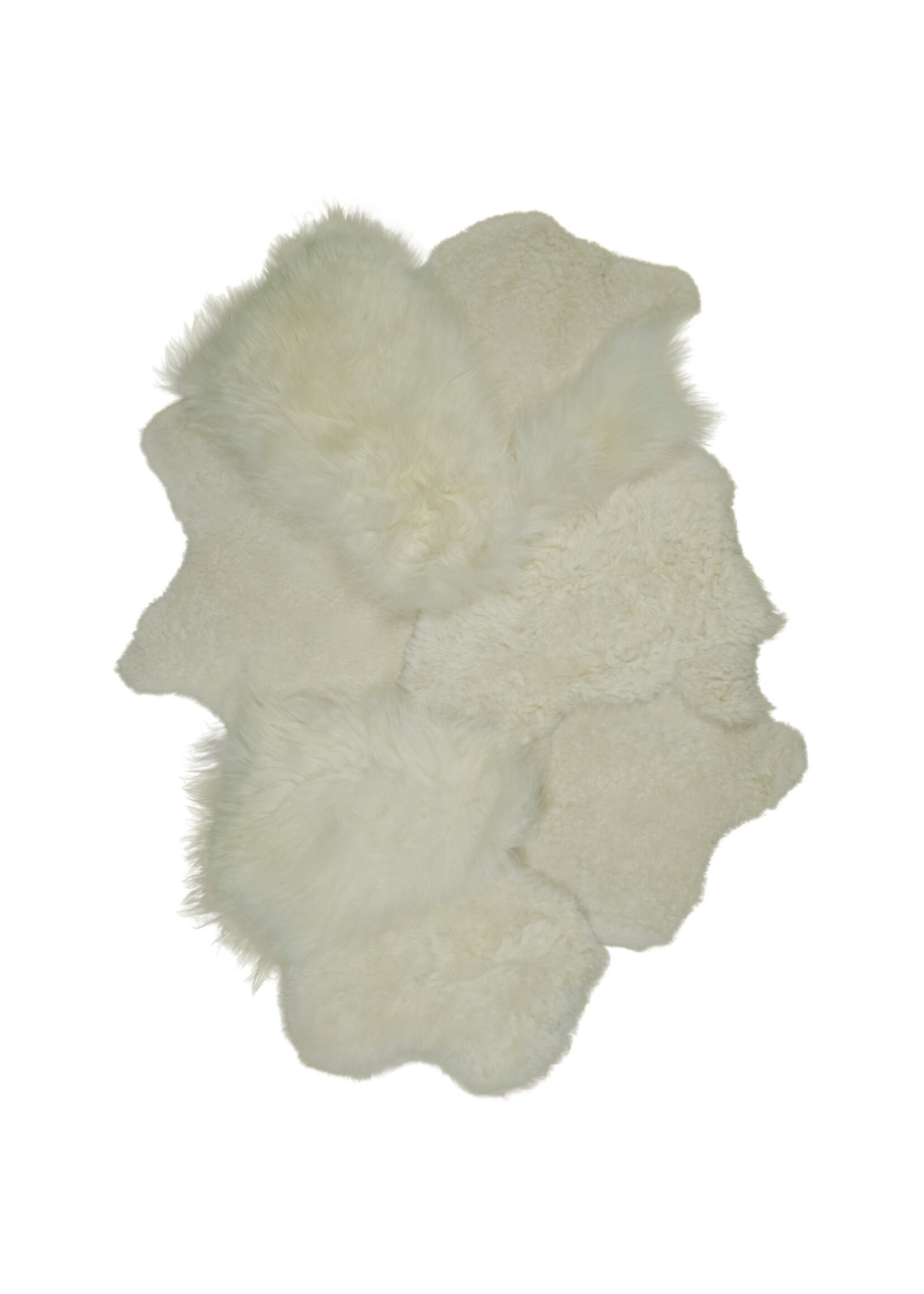 Van Buren sinds 1861 Icelandic Sheepskin Carpet White - 160x140cm