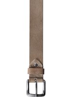 Van Buren sinds 1861 Leather Belt Grey - 40905