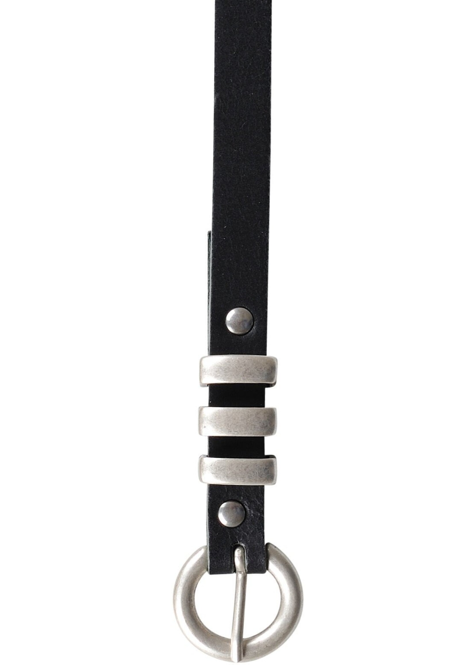 Van Buren sinds 1861 Leder Gürtel Schwarz - 901569