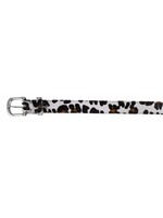 Van Buren sinds 1861 Cowhide Belt Panther Print - 30801