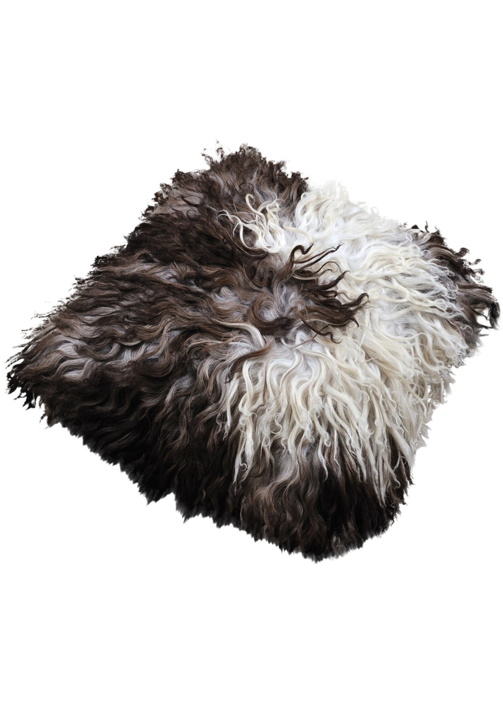 Van Buren sinds 1861 Curly Sheepskin Pillow - 45x45cm