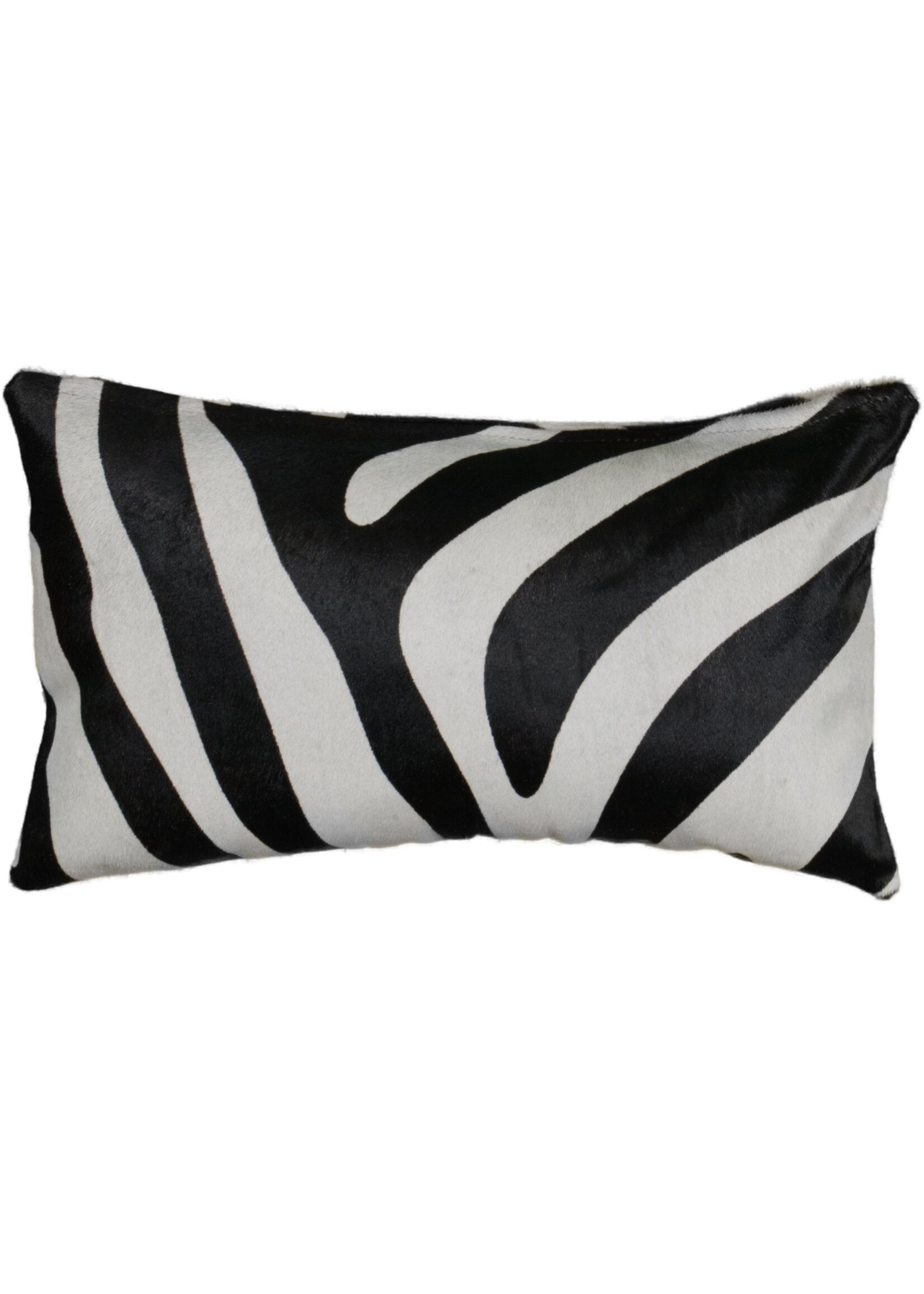 Van Buren sinds 1861 Cowhide Pillow - Zebra Print - 30x50cm