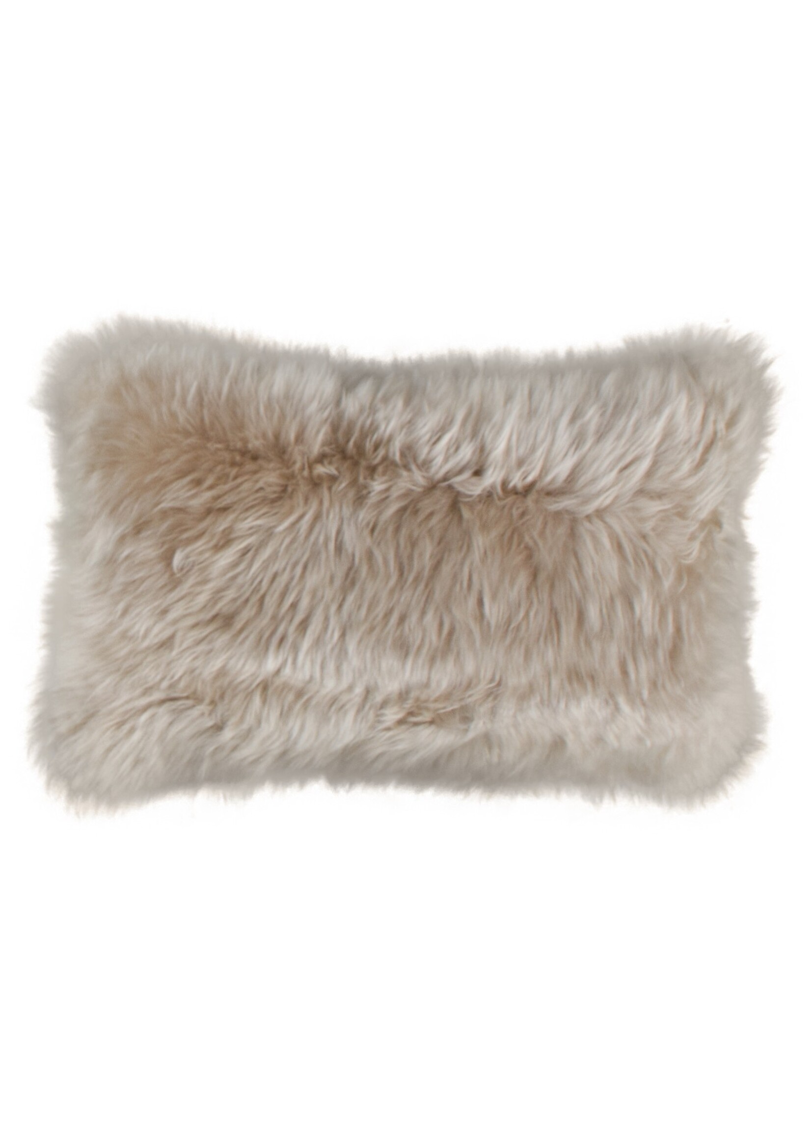 Van Buren sinds 1861 Neuseeland Schaffell Kissen - Leinen - 30x50cm