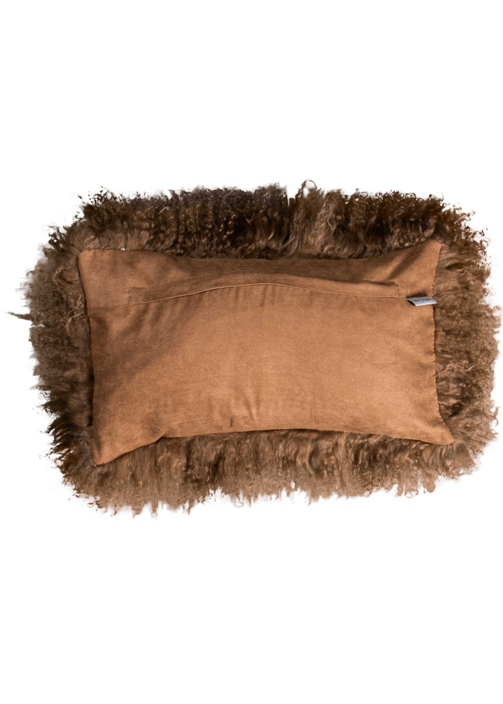 Van Buren sinds 1861 Tibet Sheepskin Pillow - Caramel - 30x50cm