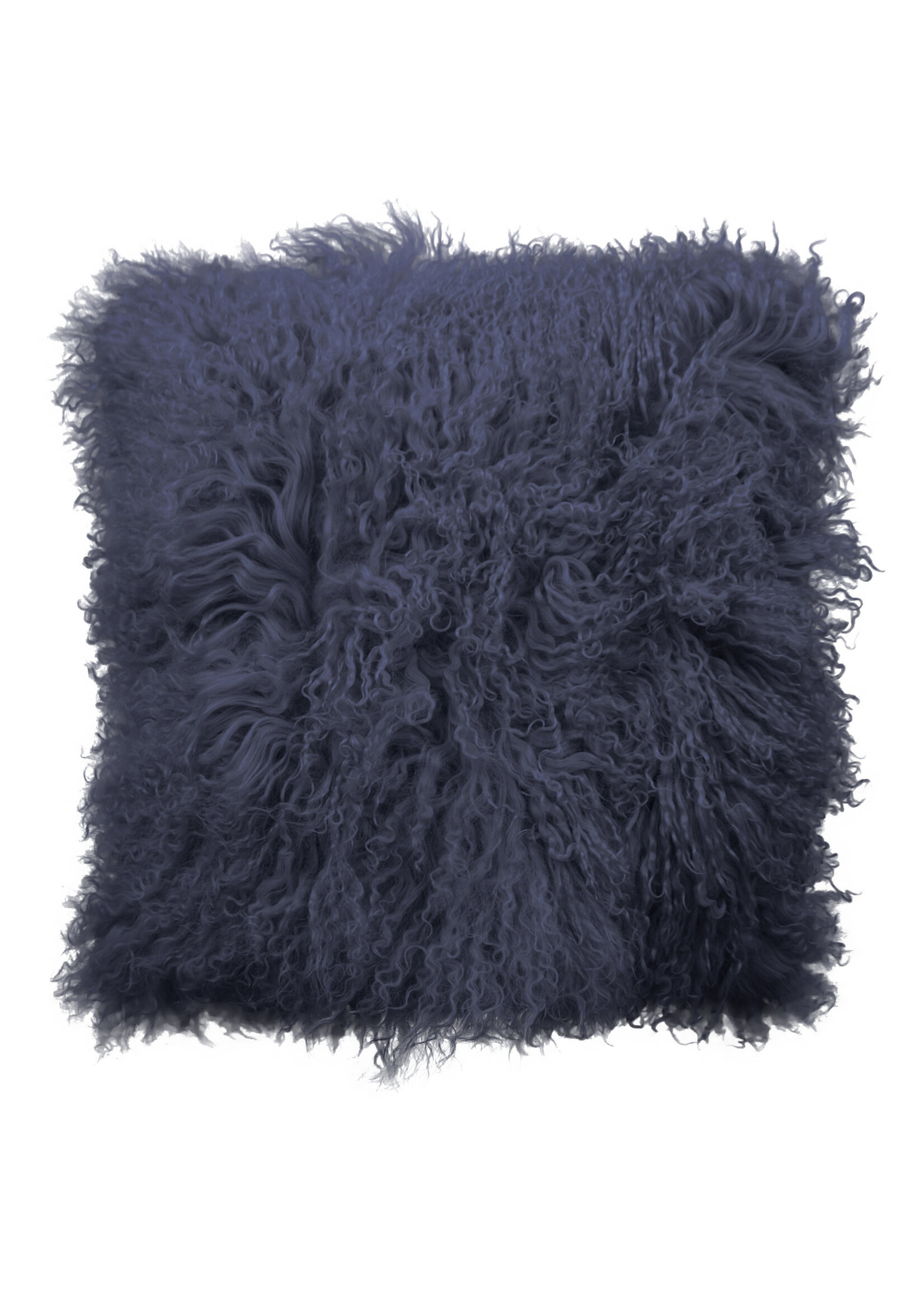 Van Buren sinds 1861 Tibet Sheepskin Pillow - Petrol - 45x45cm