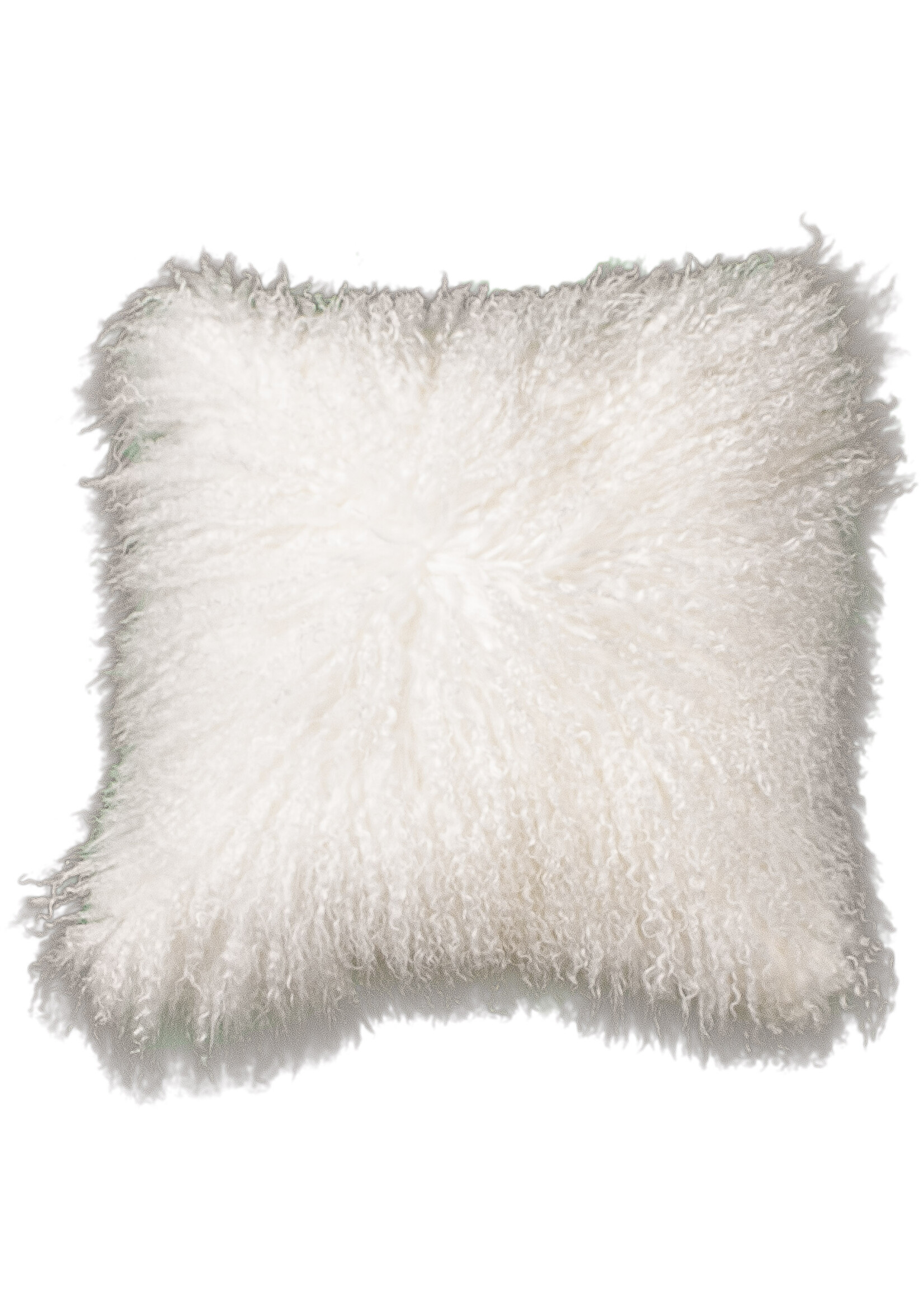 Van Buren sinds 1861 Tibet Sheepskin Pillow - Off-White - 45x45cm