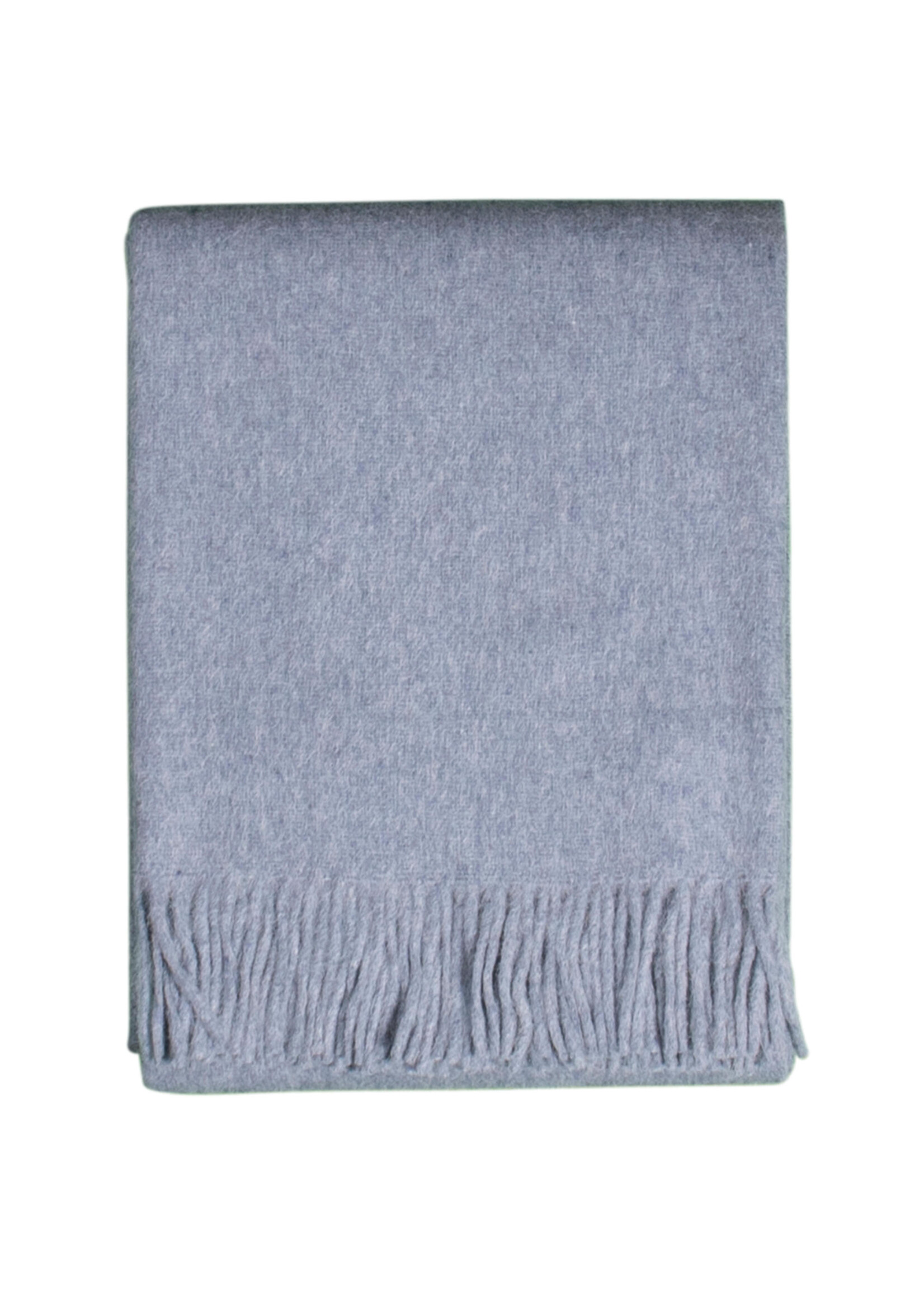 Van Buren sinds 1861 Alpaga Plaid - Bleu clair - 200x150cm - Nouveau!