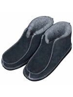 Van Buren sinds 1861 Lambskin Kinder House Shoes - Gray