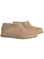 Van Buren sinds 1861 Lambskin Mens House Shoes - Camel