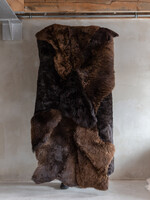 Van Buren Melange schapenvacht karpet - 180x120cm