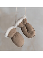 Van Buren sinds 1861 Lambskin mittens - Taupe