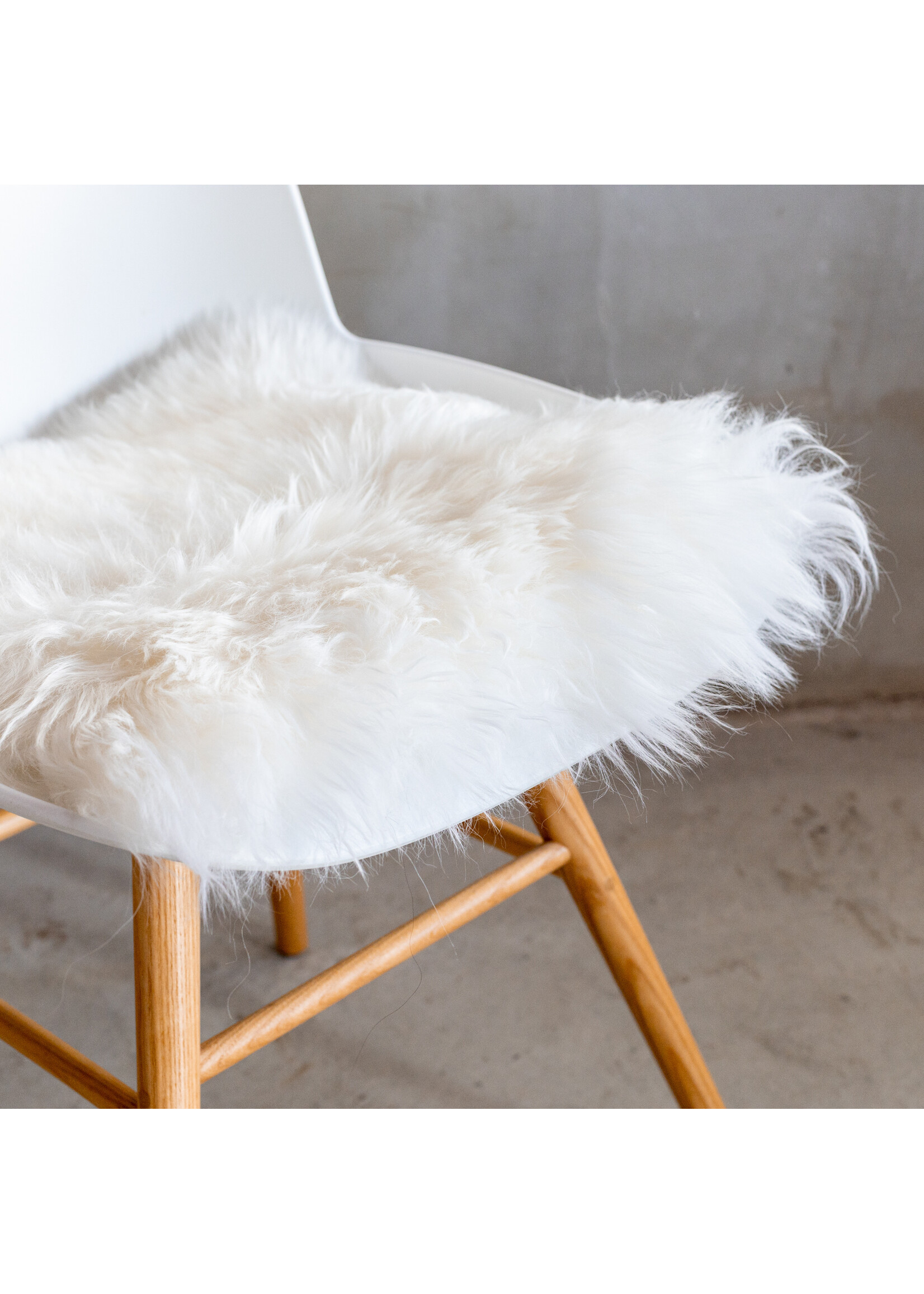 Van Buren sinds 1861 Coussin de chaise en Peau de mouton de Texelan