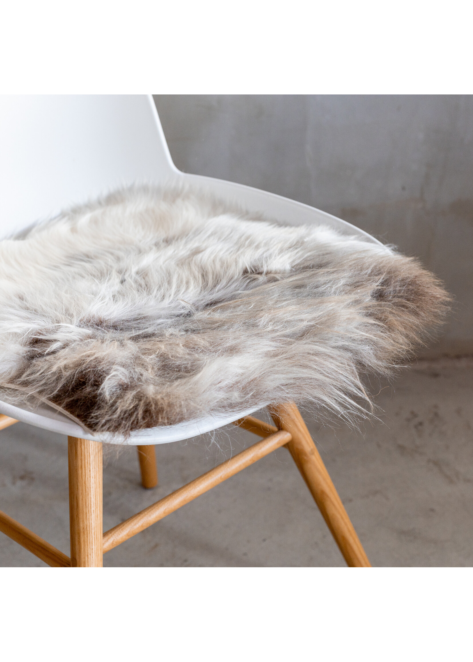 Van Buren sinds 1861 Coussin de chaise en Peau de mouton de Texelan