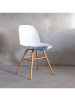 Van Buren sinds 1861 Chair pad Crossbreed natural gray