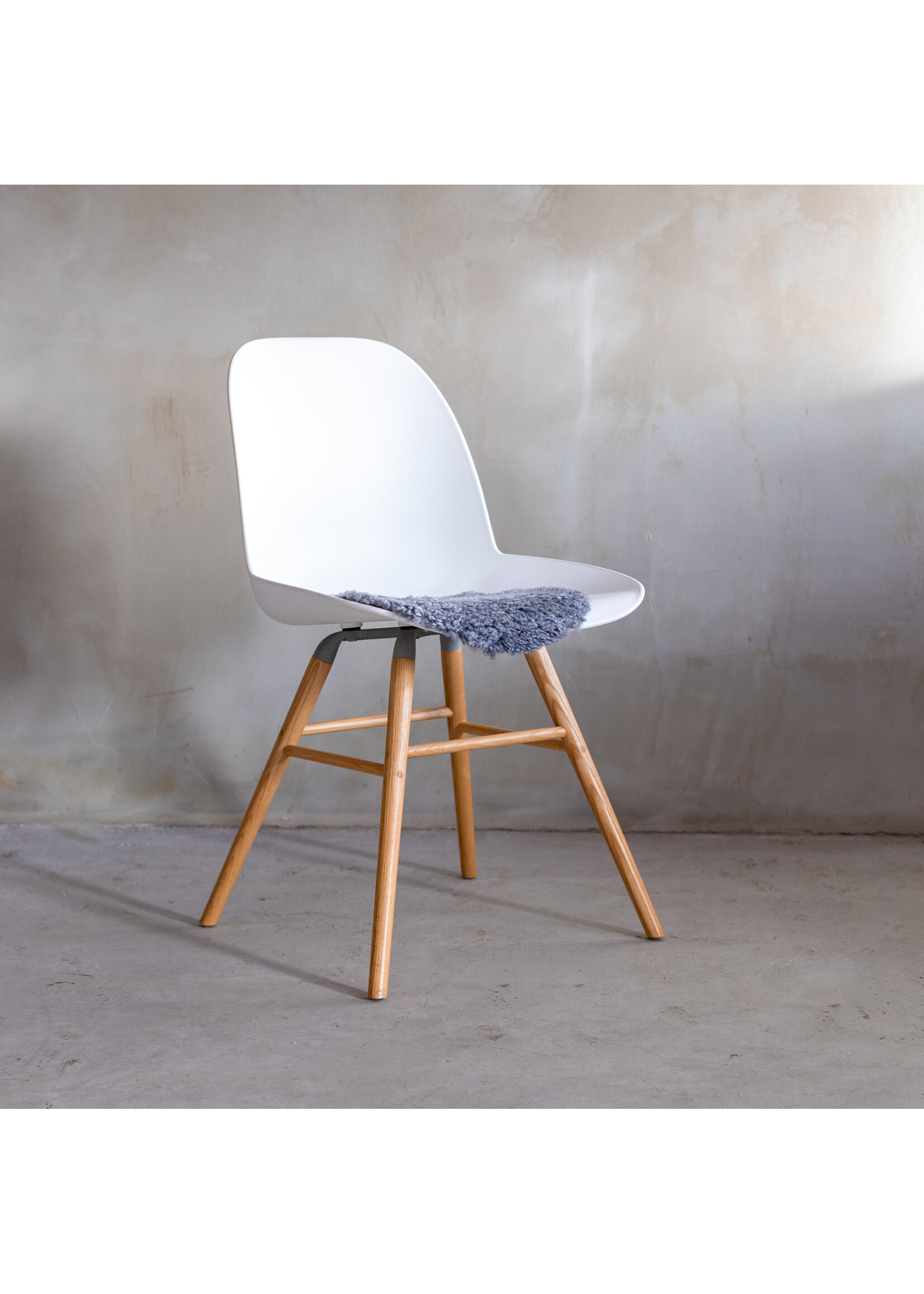 Van Buren sinds 1861 Chair pad Crossbreed  gris naturel