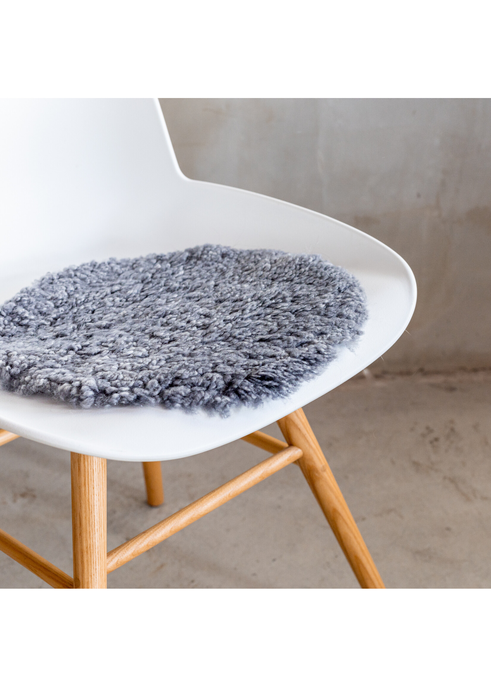 Van Buren sinds 1861 Chair pad Crossbreed  gris naturel