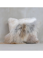 Van Buren sinds 1861 Melange sheepskin cushion - 50x50 cm