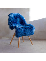 Van Buren Peau de mouton - Bleu marine