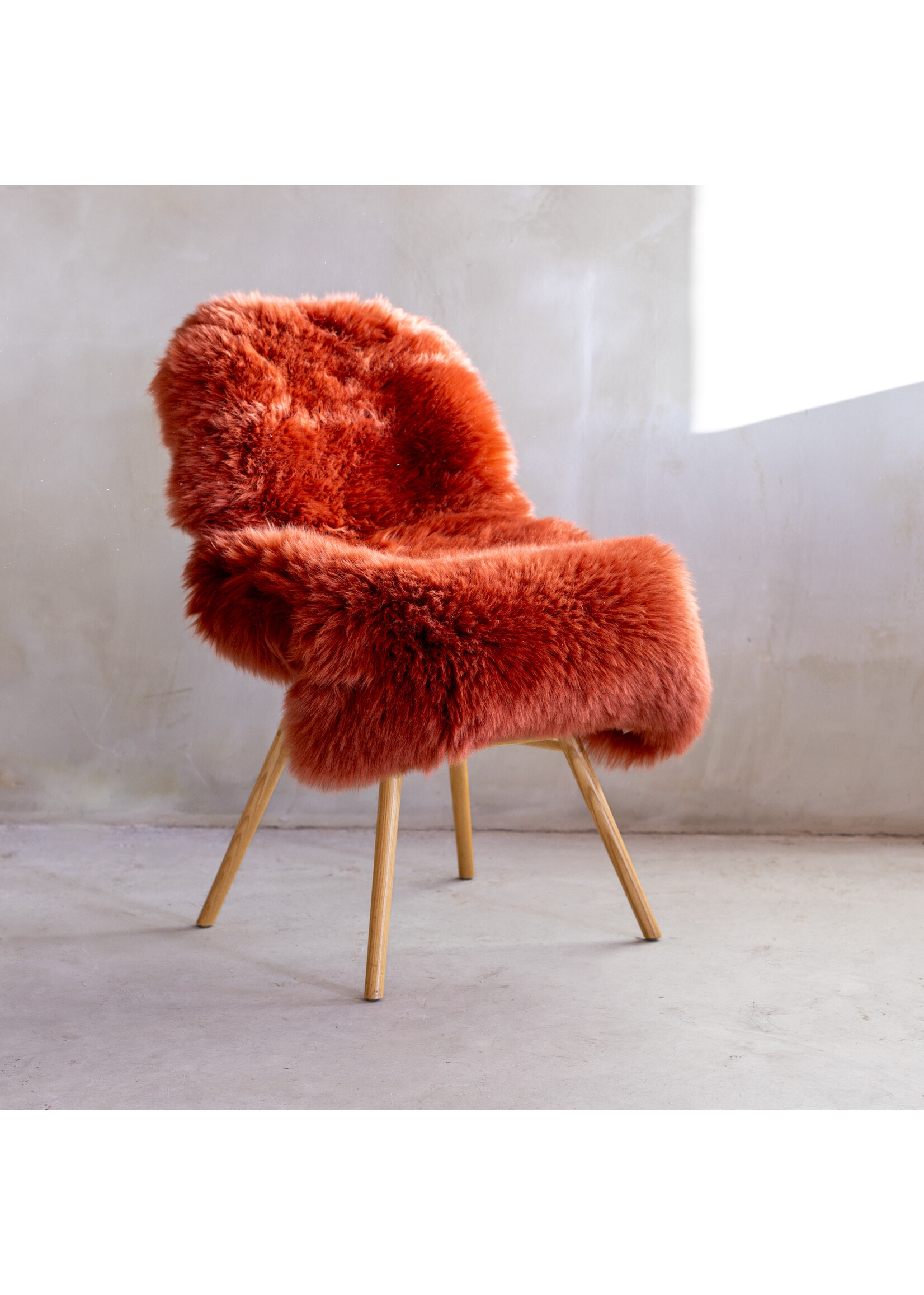 Van Buren Sheepskin - Rust/Copper
