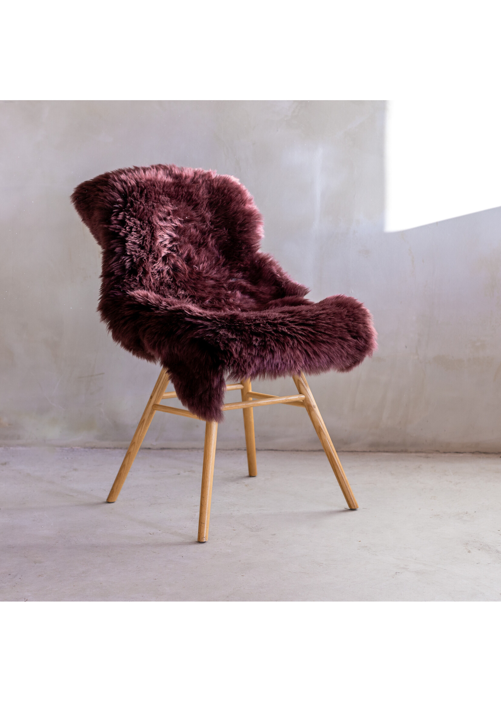 Van Buren Sheepskin - Bordeaux