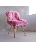 Van Buren Sheepskin - Dark pink
