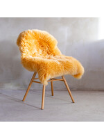 Van Buren Peau de mouton - Jaune ocre