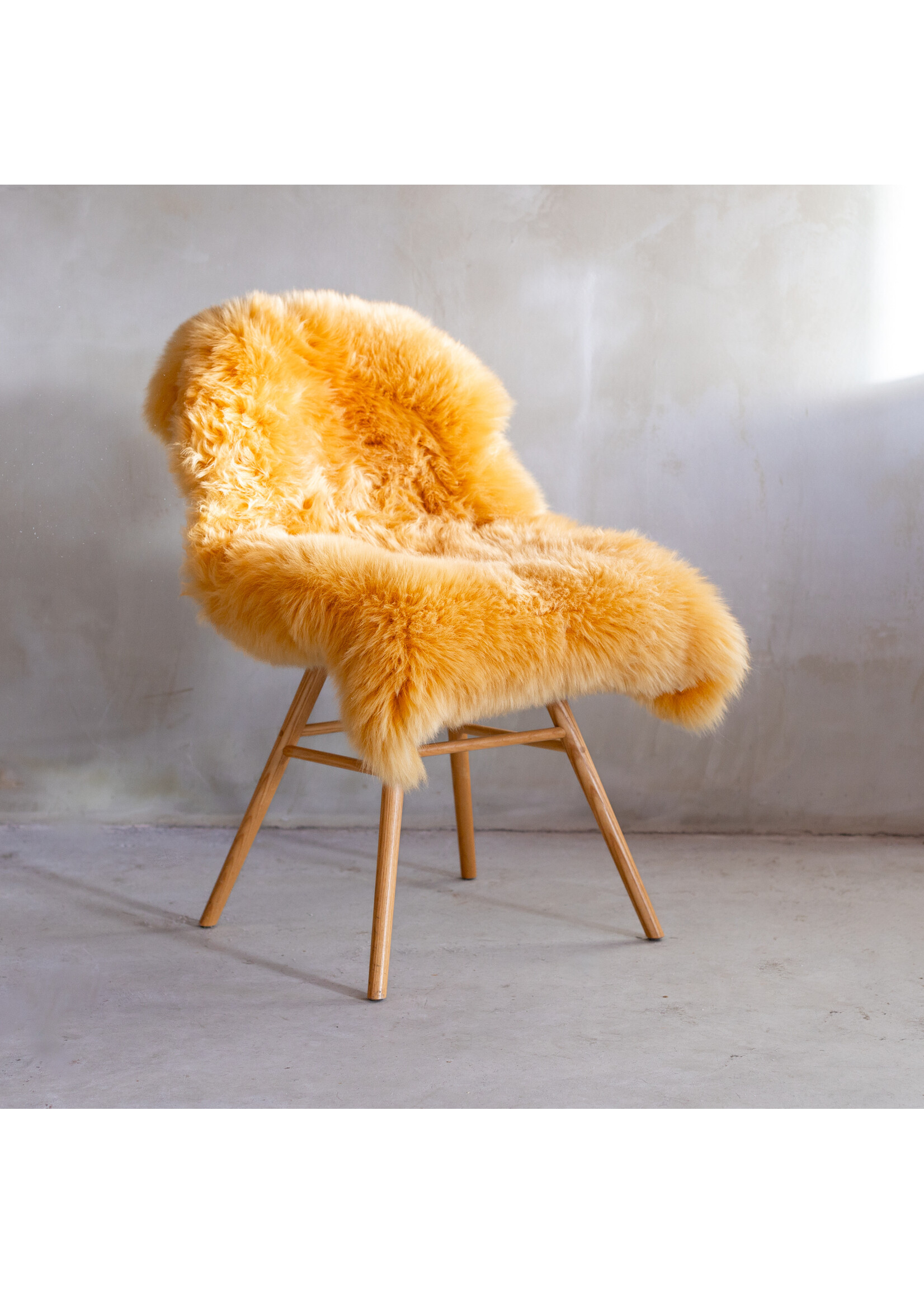 Van Buren Sheepskin - Ocher yellow