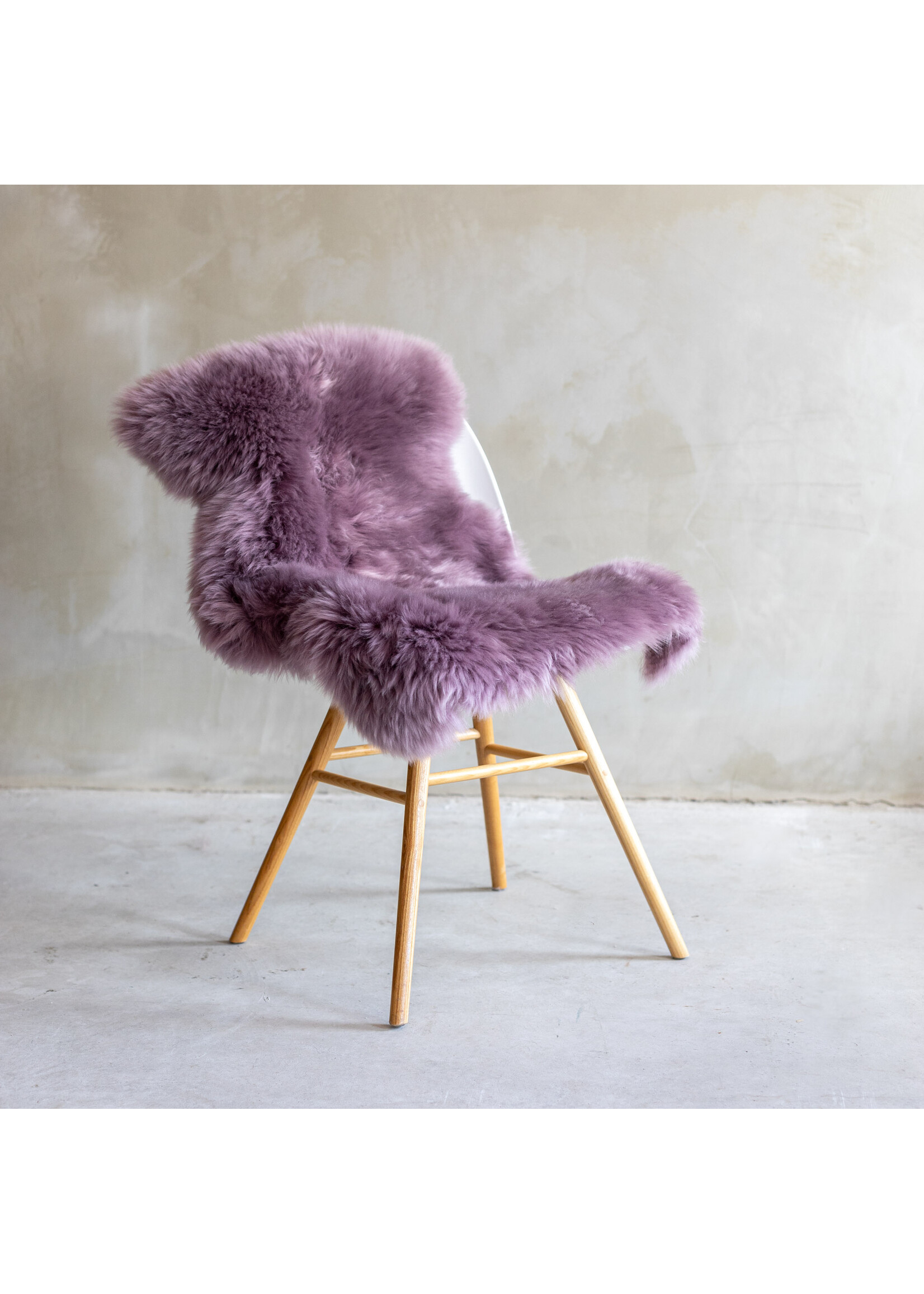 Van Buren Peau de mouton - Lilas