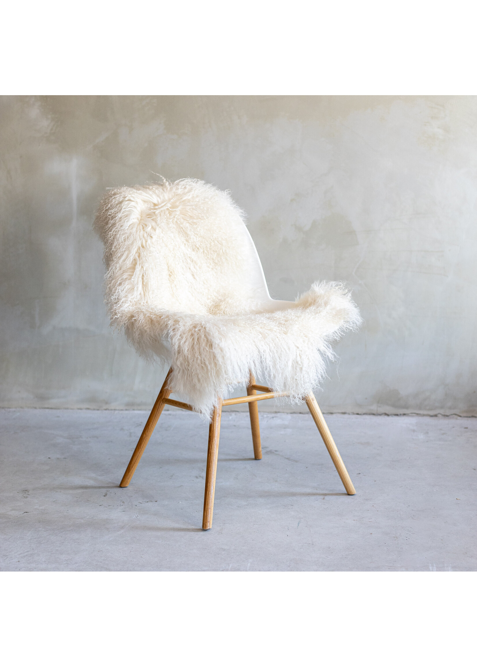 Van Buren sinds 1861 Tibet Schapenvacht - Off-White