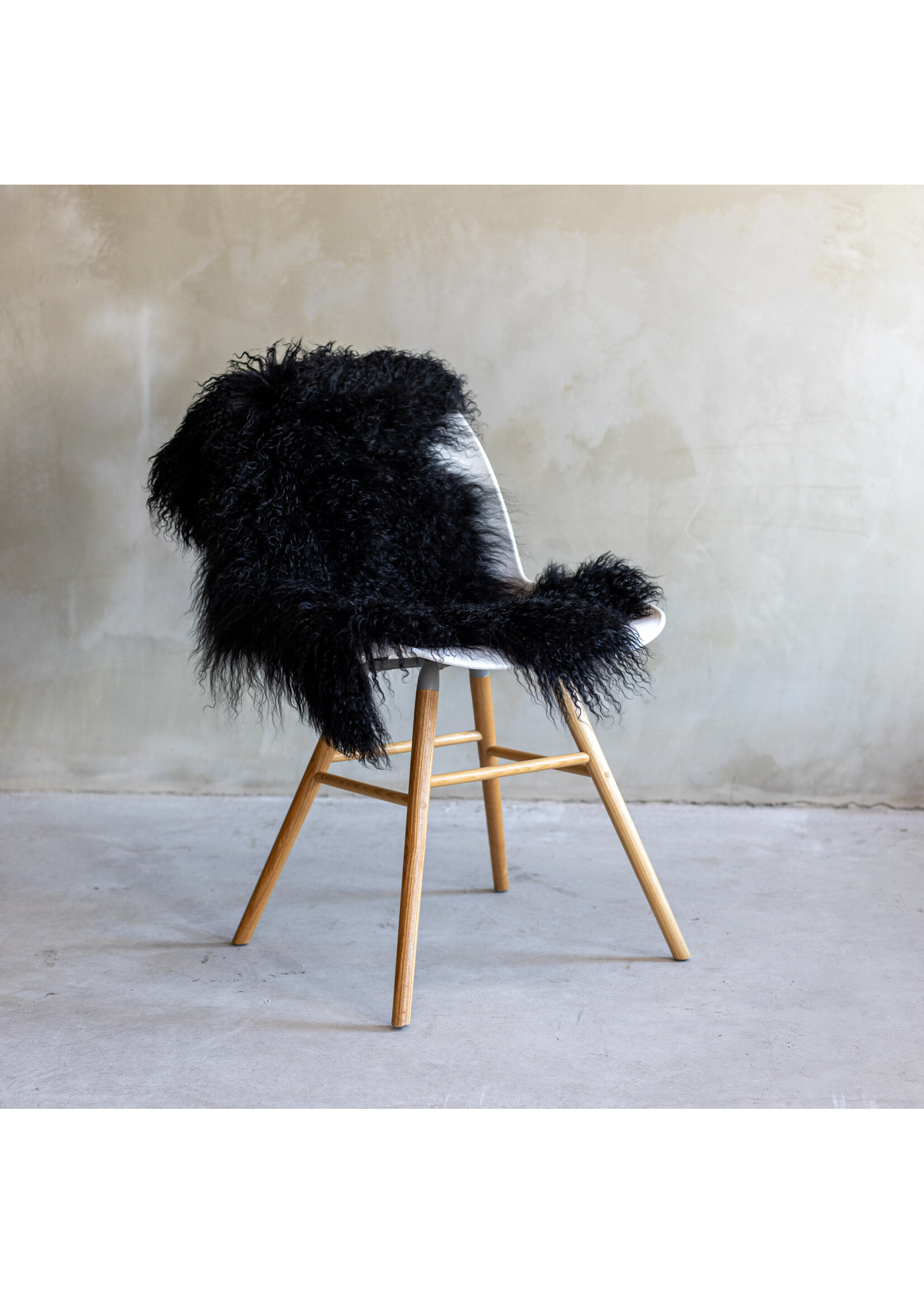 Van Buren sinds 1861 Tibet Sheepskin - Black