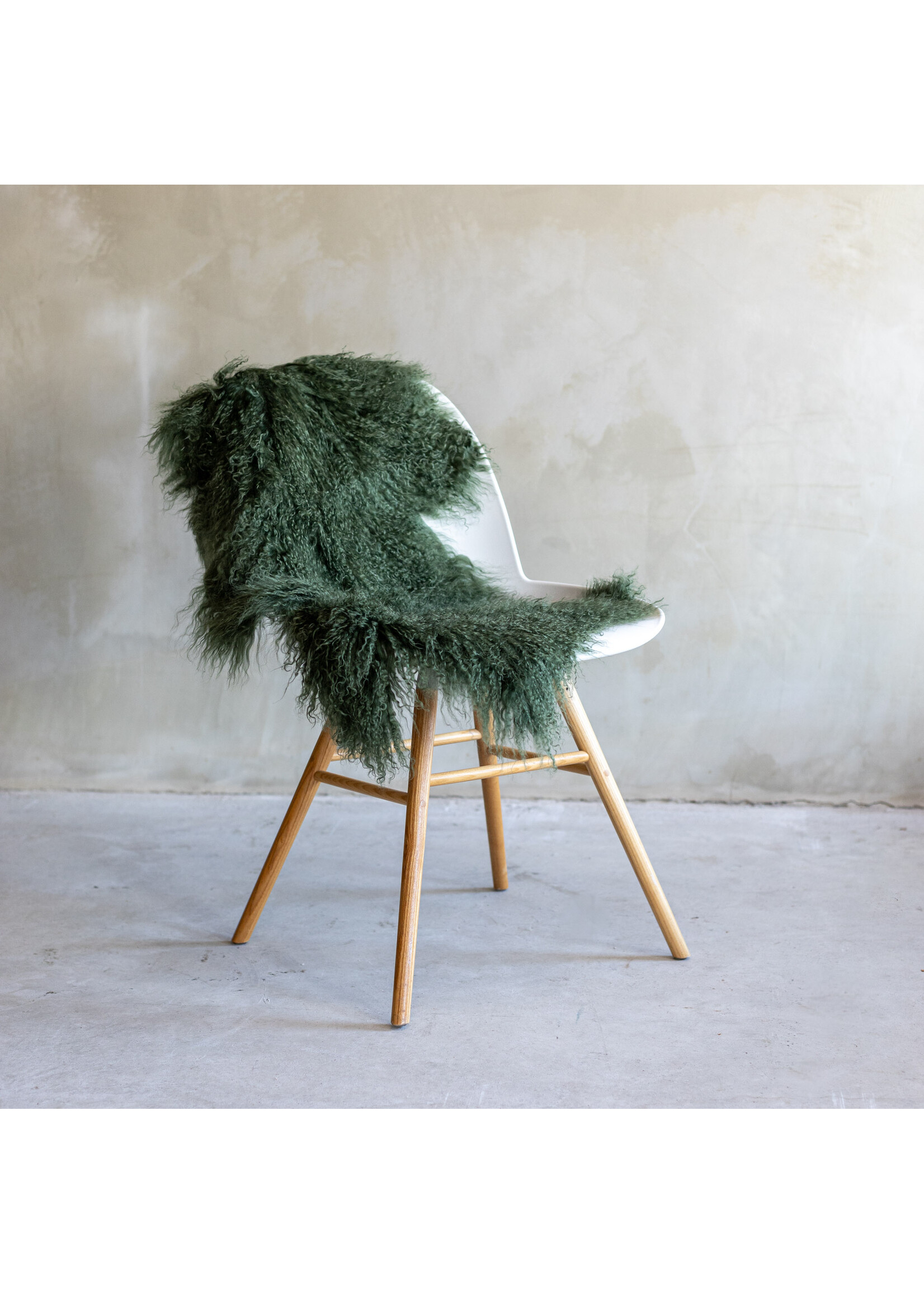 Van Buren sinds 1861 Tibet Sheepskin - Green