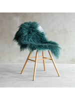 Van Buren sinds 1861 Peau de mouton du Tibet - Turquoise