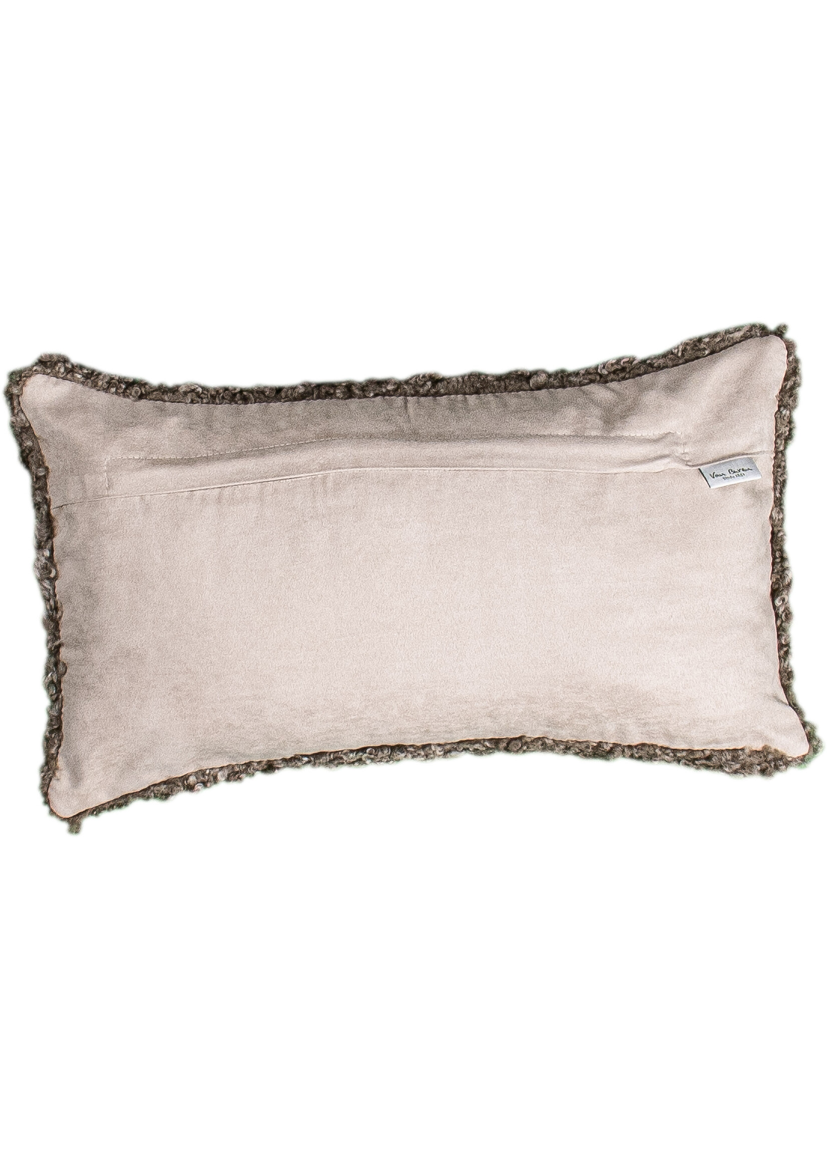 Van Buren sinds 1861 Crossbreed Schapenvacht Kussen - Sahara - 30x50cm