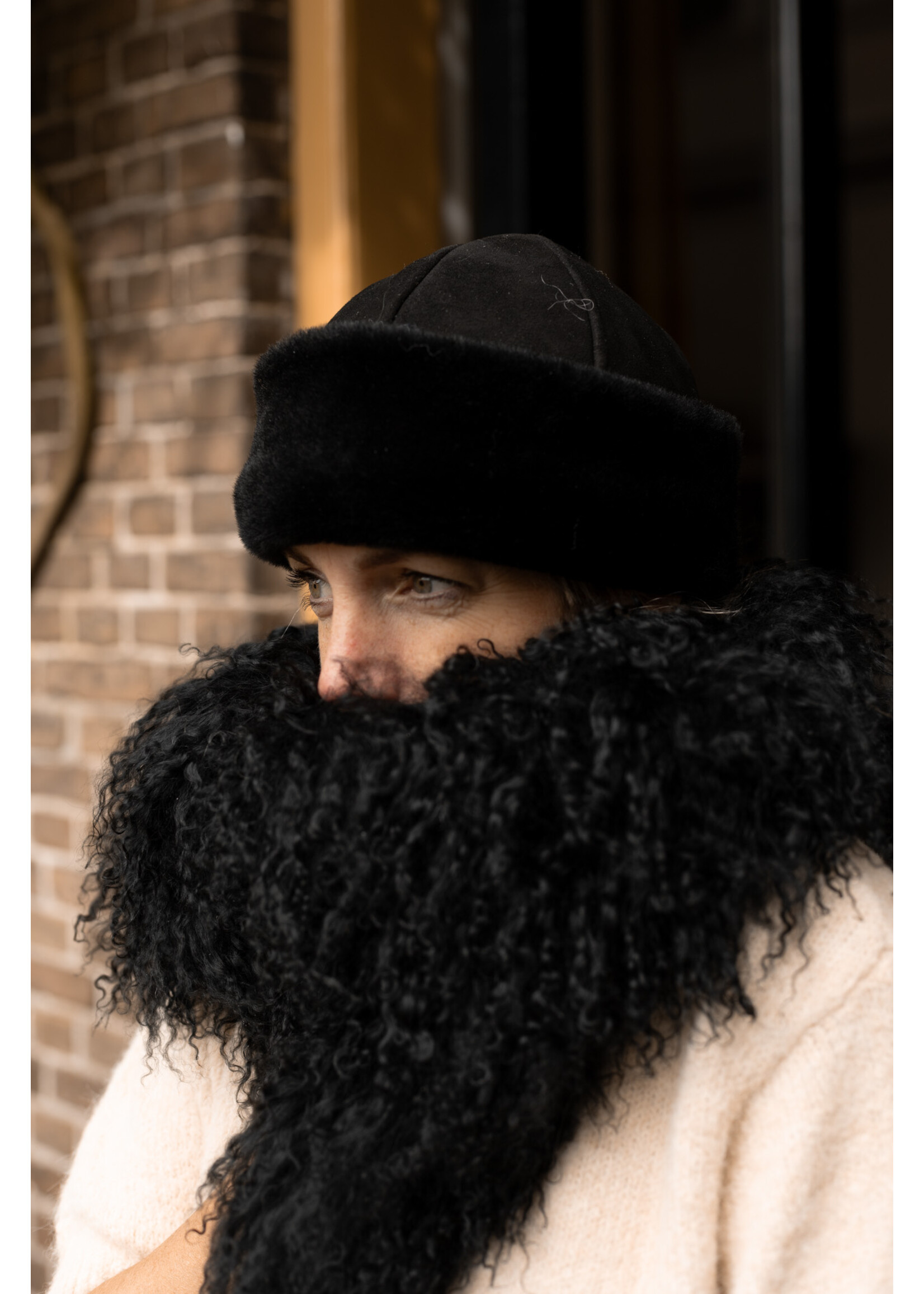 Van Buren sinds 1861 Sheepskin hat Neva