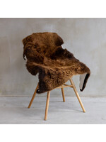 Van Buren Peau de mouton - Marron flammé