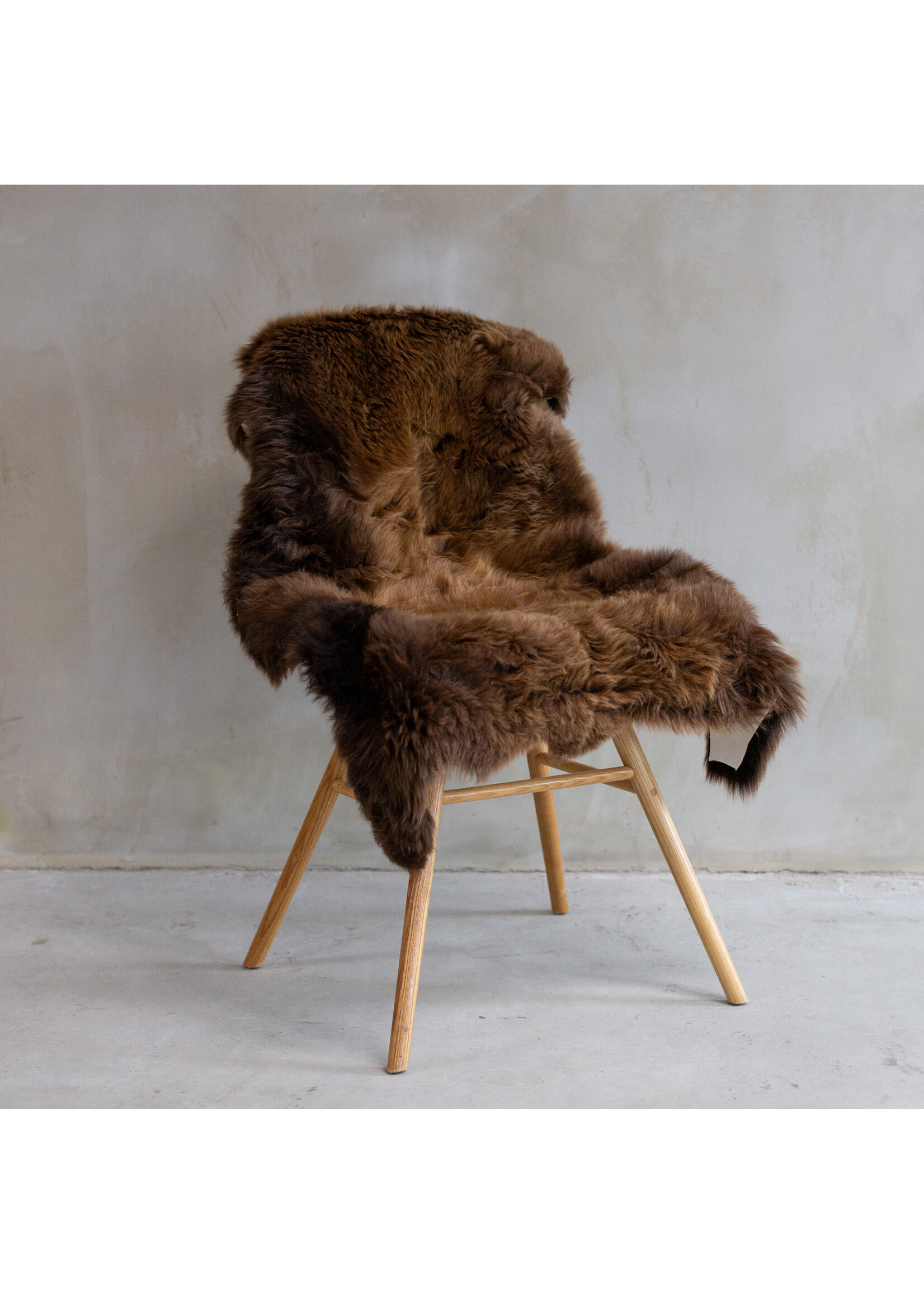 Van Buren Sheepskin - Flamed brown